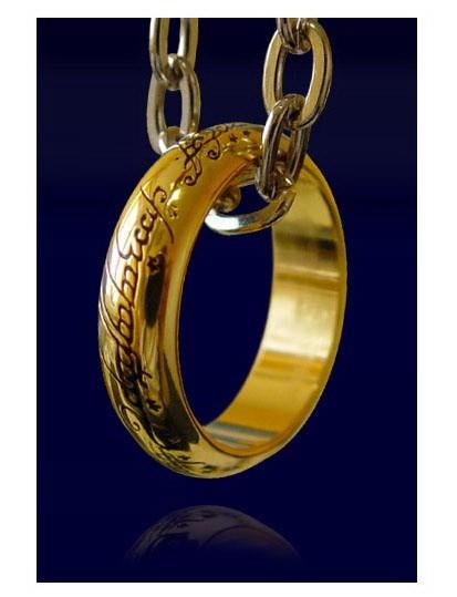 Foto Colgante señor de los anillos: anillo unico