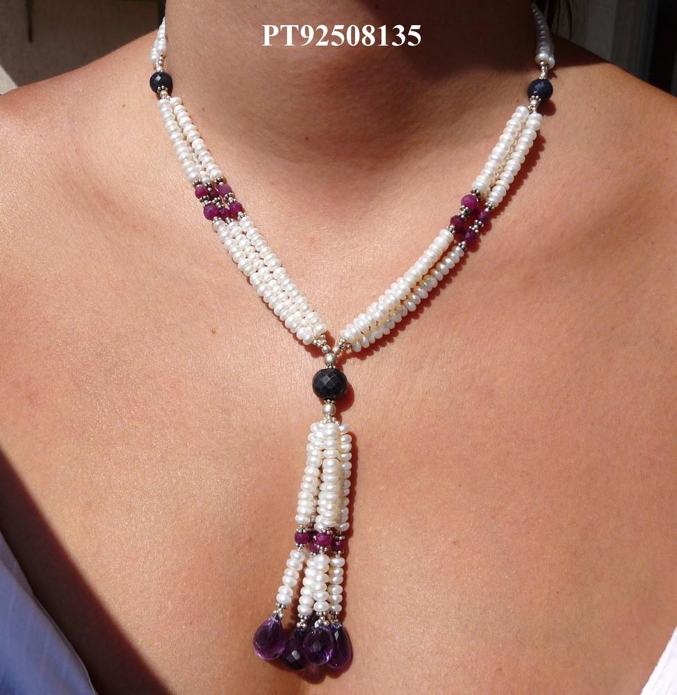 Foto colgantes - collares - Oferta en collar de perlas