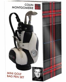 Foto Colin Montgomerie Collection Mini Golf Bag Pen Set - Mini Golf Bag Pen Set