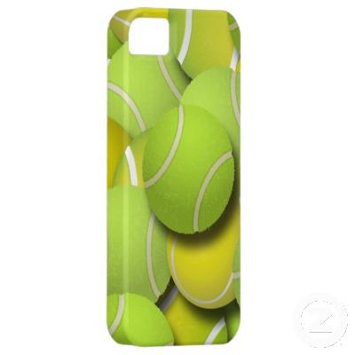Foto Collage de las pelotas de tenis Iphone 5 Funda