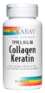 Foto Collagen keratin Solaray