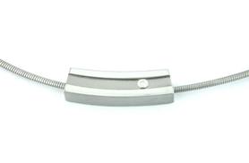 Foto Collar de acero modelo ZIRCONITAS