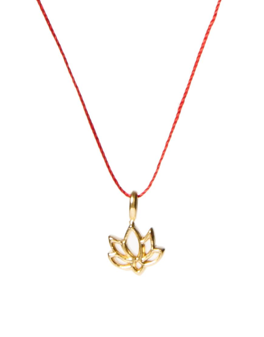 Foto Collar de buen karma de Dogeared Gold dipped