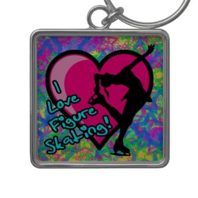 Foto Collar Del Patinaje Artístico Llavero Personalizado