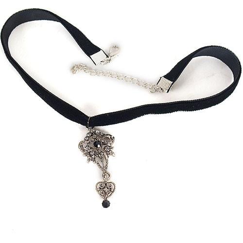 Foto Collar gótico terciopelo