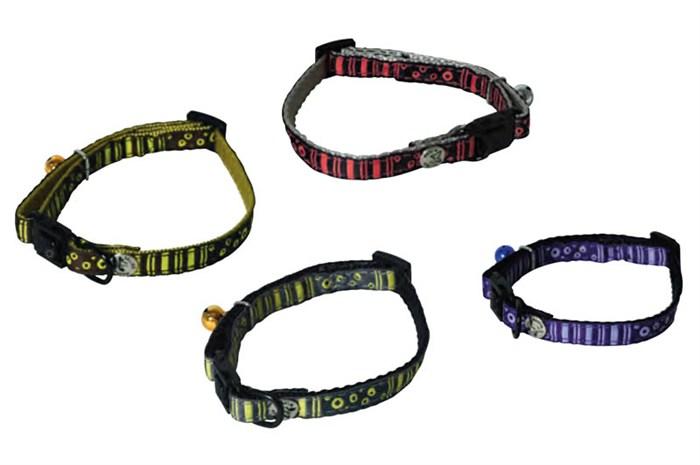 Foto collar gato martin sellier burbujas rosa
