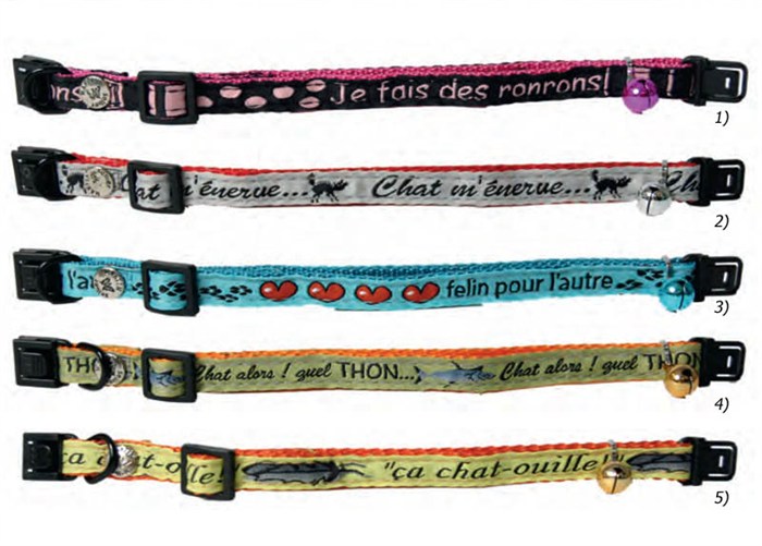 Foto collar gato martin sellier rigolos 5) ¡ca cosquillas!