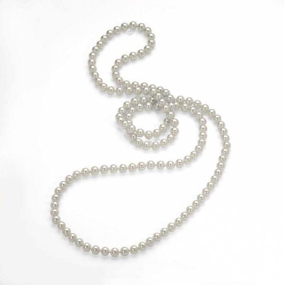 Foto Collar Majorica largo FANCY 90cm perla blanca 10mm