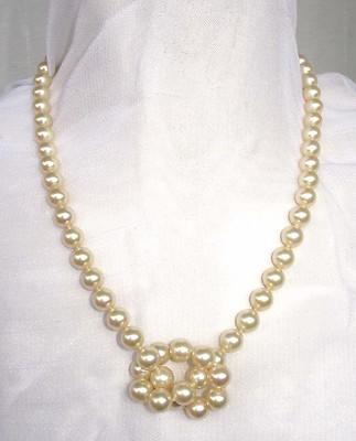 Foto Collar Perlas Majorica 8mm 60cm Genuino Muy Extremado Impecable /mira Fotos