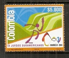 Foto Colombia. Año: 2010. Tema: 9º Juegos Deportivos Sudamericanos.