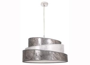Foto Colonia Lámpara Colgante Plata-Blanco de Fabrilamp