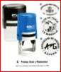 Foto Colop Printer 30 Redondo Tinta Azul Tama¤o Impresion 30 Max 4 Lineas Personaliz Ref Sgpr.30.Aa Az