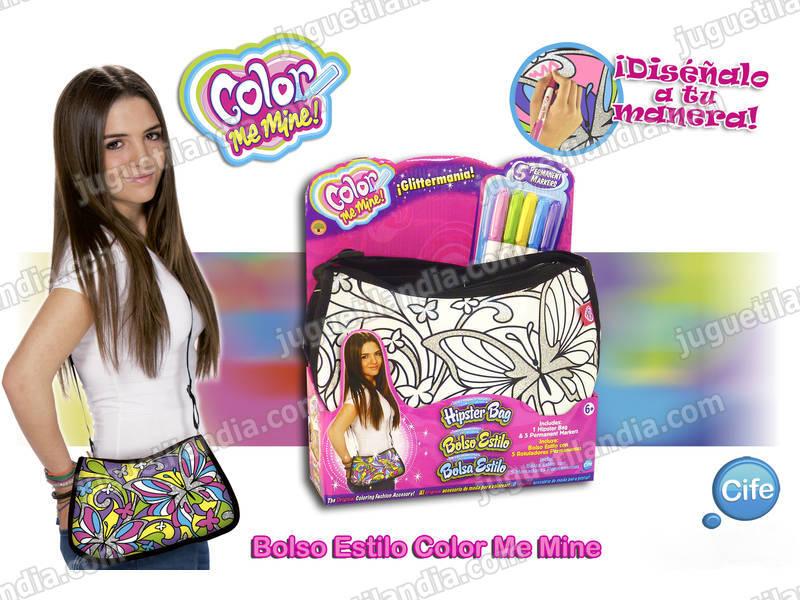 Foto Color me mine bolso estilo con glitter