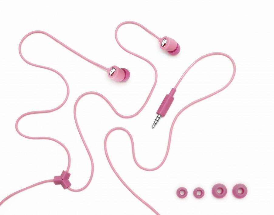 Foto Coloud Hello Kitty In Ear Headphones - Pink