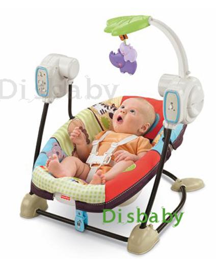 Foto Columpio-hamaca 2 En 1 Baby Zoo Fisher-Price