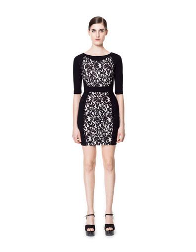 Foto Combined lace dress