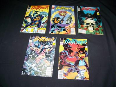 Foto Comics Lote  De Comics Butcher Mini Serie Clasica Dc Comics 5 Numeros