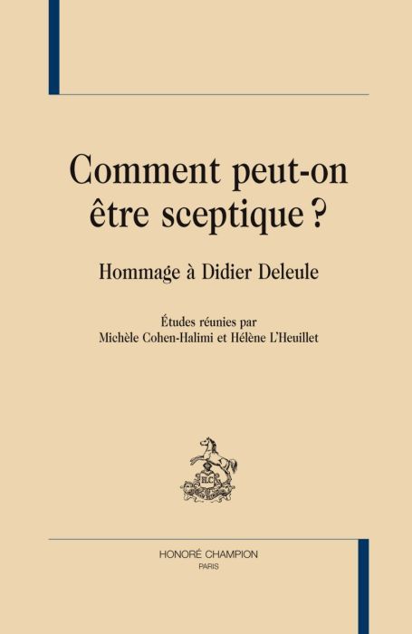 Foto Comment peut-on être sceptique ? hommage à Didier Deleule