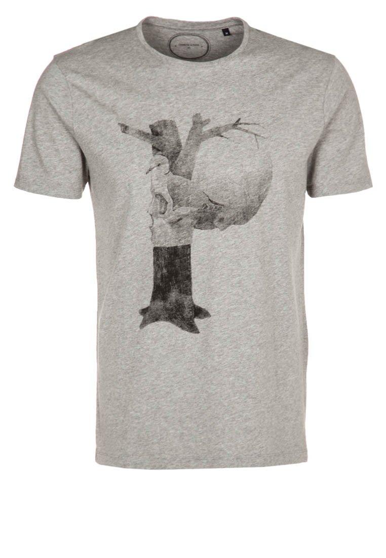 Foto Commune de Paris Camiseta print gris