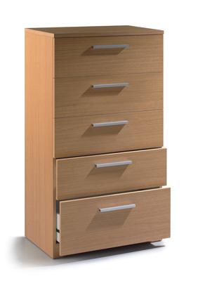 Foto Comoda - sinfonier 5 cajones 60 cms. de ancho