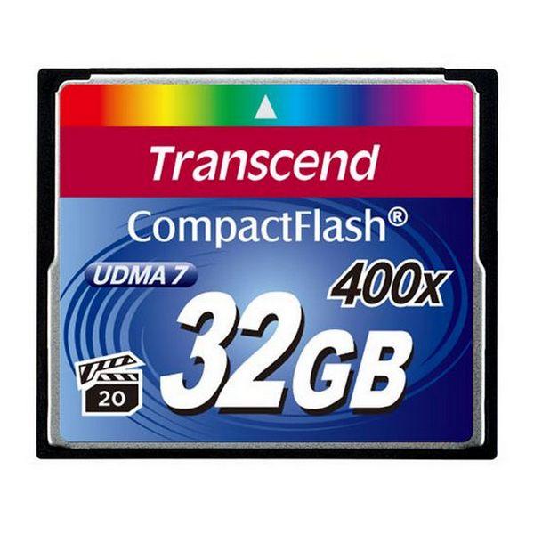 Foto Compact Flash 32Gb Transcend 400x