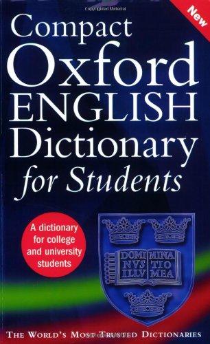 Foto Compact Oxford English Dictionary for University and College Students