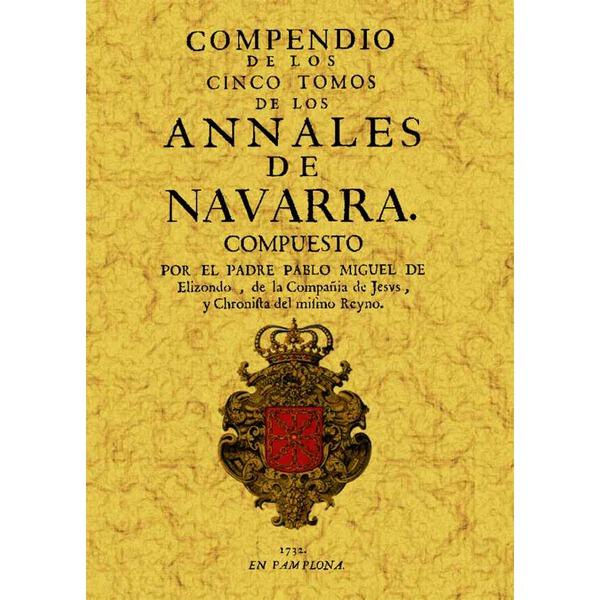 Foto Compendio de los cinco tomos de los anales de nava