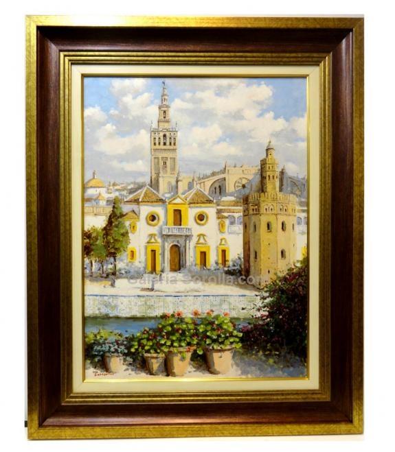Foto Composición de Sevilla | Pinturas de sevilla en óleo sobre lienzo