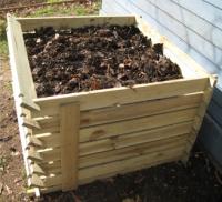 Foto Compostador Chamberlain de Madera. 530 Litros