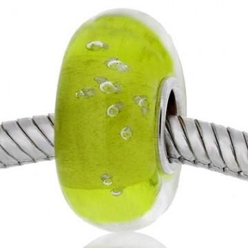 Foto Comprar abalorios plata pulsera niagarra cristal magico amarillo