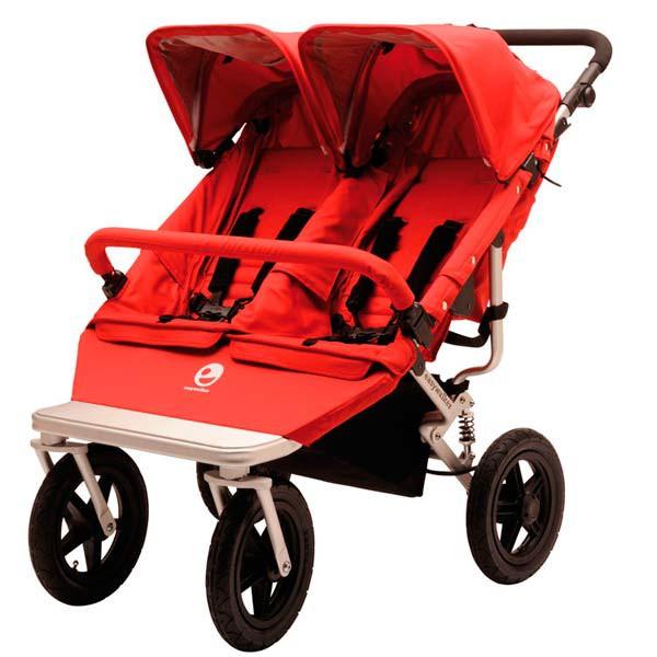 Foto Comprar silla de paseo dos plazas Easywalker Duowalker Plus Berry Red