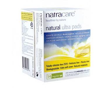 Foto Compresa Regular con Alas Natracare 14 unidades