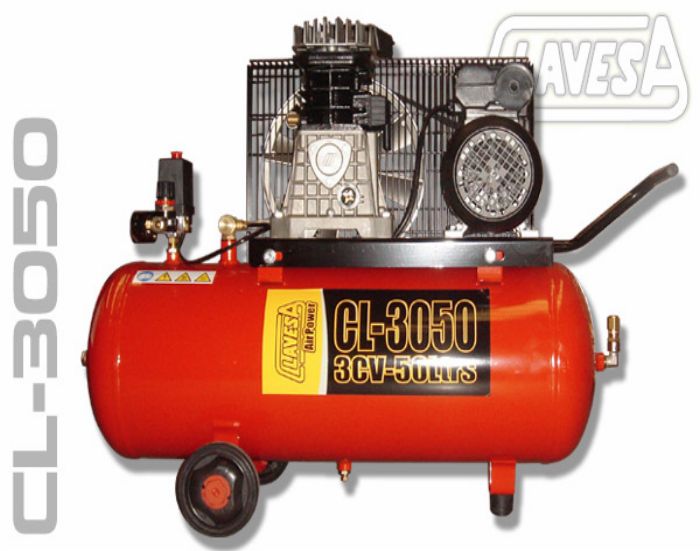 Foto COMPRESOR 50-LTROS.3-CV. CORREAS - UDS.