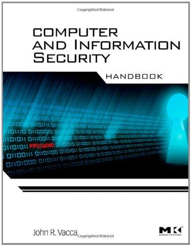 Foto Computer and Information Security Handbook (Morgan Kaufmann Series in Computer Security)