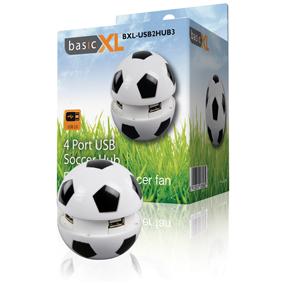 Foto Concentrador usb 2.0 de 4 puertos 'fútbol' basicxl
