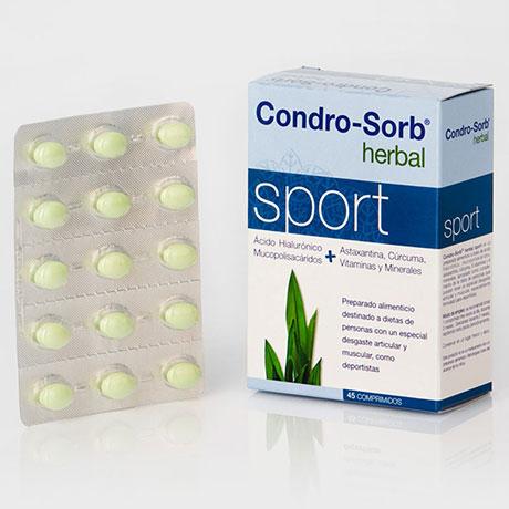 Foto Condrosorb herbal sport 45 comprimidos - diafarm