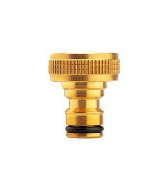 Foto Conector de grifo de latón con enchufe rápido