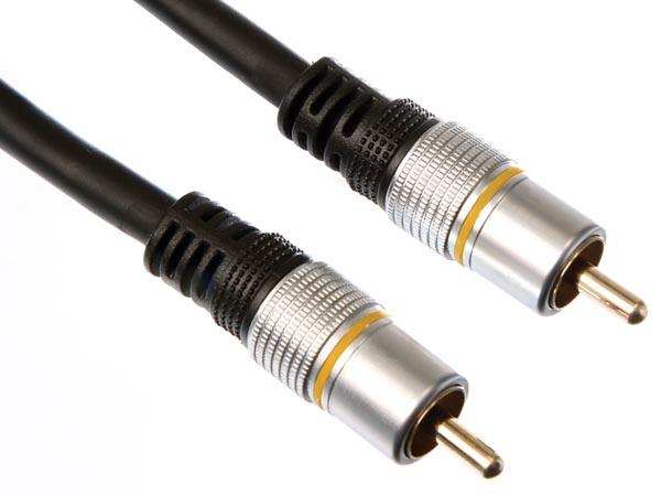 Foto Conector rca vídeo macho a conector rca vídeo macho / profesional / 5.0m