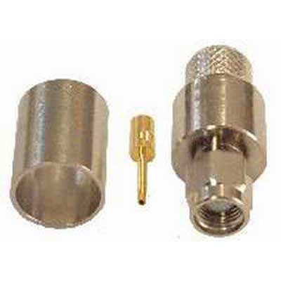 Foto Conector sma-rp macho para crimpar en cable llc 400
