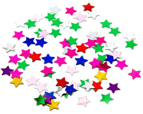 Foto Confetti Estrellas Multicolor