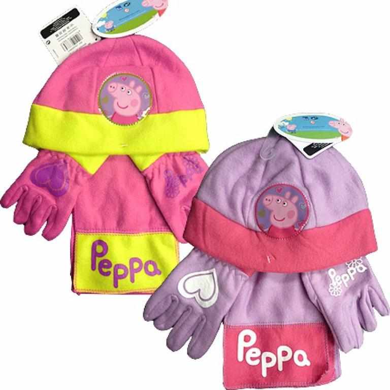 Foto Conjunto 3 piezas peppa pig colores surtidos