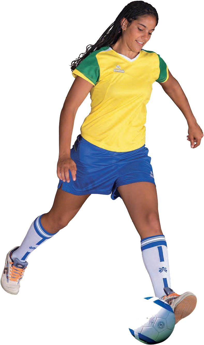 Foto Conjunto cejudo futbol chica sahara camiseta + pantalon equipacion