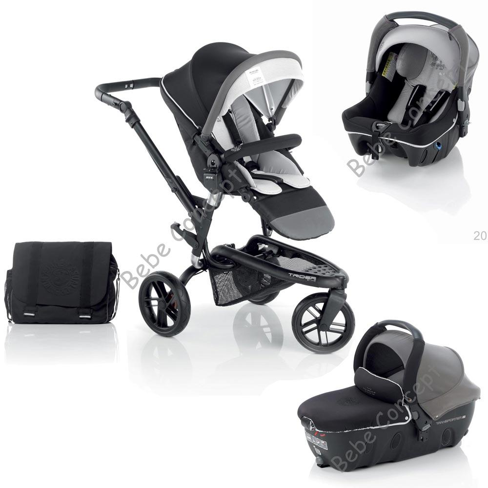 Foto Conjunto Cochecito Trider Jané Formula Strata Transporter 2 Shadow R17
