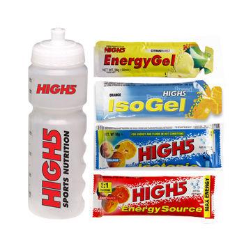Foto Conjunto de bidón + bebidas energéticas High5 - Various Flavours