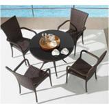 Foto Conjunto de jardin en rattan Milla Circular
