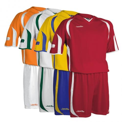 Foto Conjunto Fútbol Manga Corta Silver