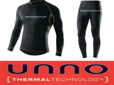Foto conjunto hombre unno thermal technology. ropa termica.esquí, moto, ciclismo. xl