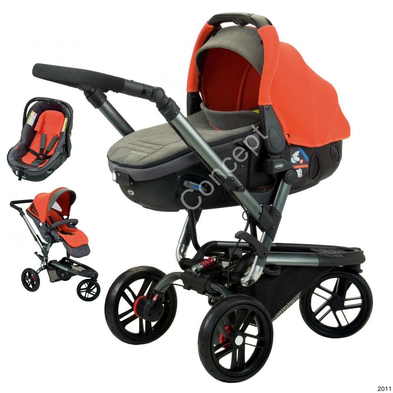 Foto Conjunto Jané Trider Matrix Tangerine