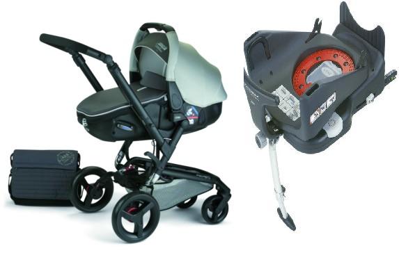 Foto Conjunto Jane Rider Matrix L.2 Graphite + Base Isofix