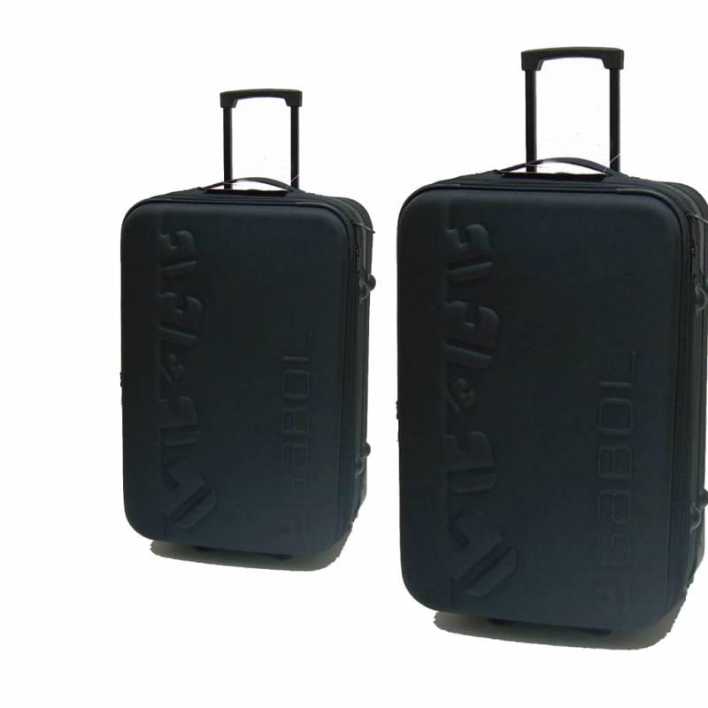 Foto Conjunto maletas trolleys expansibles 72 / 62 cmts. gabol item negro 104872/62 negro